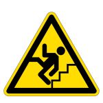 Warnzeichen - Warnung vor Treppen