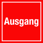 Türkennzeichnung - Ausgang 