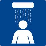 Schwimmbadschild - Haartrockner