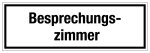 Krankenhaus- und Praxisschild - Besprechungszimmer