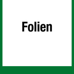 Wertstoffkennzeichen - Folien