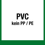 Wertstoffkennzeichen - PVC