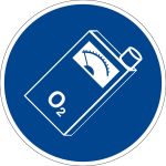 Mandatory sign - carry oxygen detector