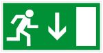 Escape route sign - emergency exit
