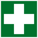 Rettungszeichen - Erste Hilfe   
