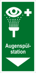 Rettungszeichen - Augenspülstation