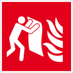 Brandschutzzeichen - Feuerlöschdecke