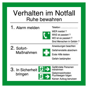 Selbstklebendes Schild 'Abteilung Unfallfrei' – Robuste Folie, 30 X 45 Cm, Für Innen & Außen