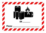 Gefahrgutzeichen - UN Phone, für kleine Versandstücke  