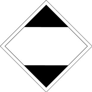 Danger sign - Carriage of limited quantities - Foil self-adhesive - 5 x 5 cm
