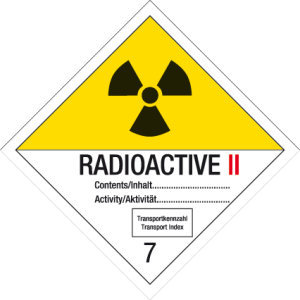 Gefahr Radioaktiver Stoffe Schild – Warnschild Für Sicherheit Und Kennzeichnung