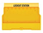 Locking station without contents 8 hooks