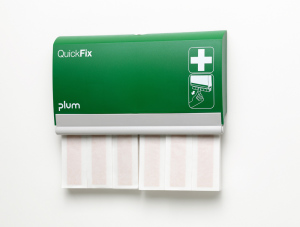 Plum Plaster Dispenser QuickFix Finger Bandages | elastic long | Including 2 x 30 finger bandages
