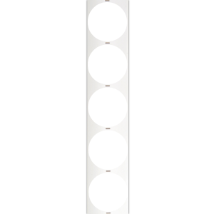 LabelMax | Etiketten Rund Ø 100 mm | 250 Stück pro Rolle