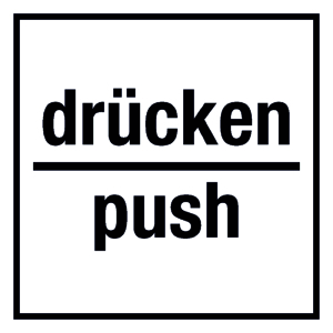 Text-Türschilder Drücken/Push online kaufen