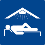 Schwimmbadschild - Solarium