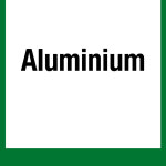 Wertstoffkennzeichen - Aluminium