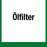 Wertstoffkennzeichen - Ölfilter