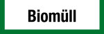 Wertstoffkennzeichen - Biomüll