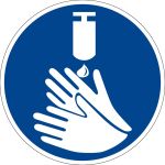 Bust - Disinfect hands