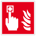 Brandschutzzeichen - Brandmelder (F005)