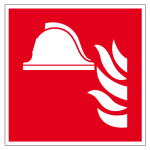 Brandschutzzeichen - Mittel und Geräte zur Brandbekämpfung (F004)