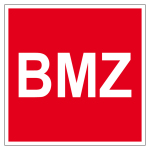 Brandschutzzeichen - BMZ